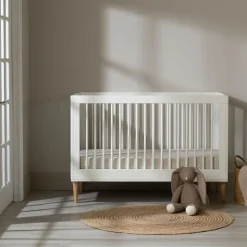 Crib 3-1 White Cotton Candy