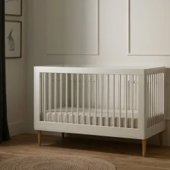 Crib 3-1 White Cotton Candy