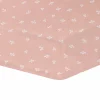 Crib Fitted Sheet - Dusty Rose