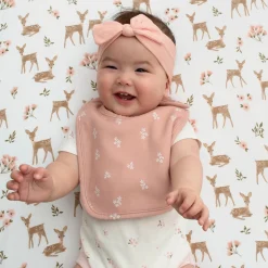 Crib Fitted Sheet - Sophia Garden