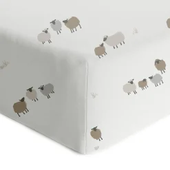 Crib Fitted Sheet Sheep - Special Edition Laura Lémerveil
