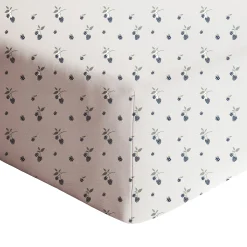 Crib Fitted Sheet-blackberry