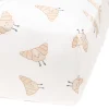 Crib Fitted Sheet-croissants