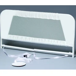 Crib Mesh Bed Rail Telescopic