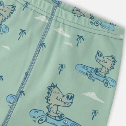 Croc Pajama Set 7-12