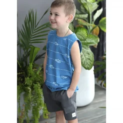 Crocodile Tank Top 2-8y