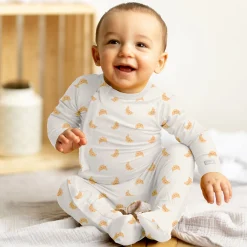 Croissant Pajamas 0-18m