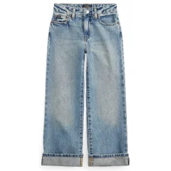Cropped Wide Leg Jeans 7-16y