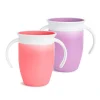 Cup 360 7oz (2) Pink Purple