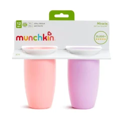 Cup 360 10oz(2) Pink Purple