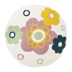 Cushion round Flower 35cm