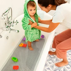 Cushioned Grey Bath Mat