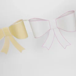 3D Paper Bow Garland