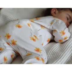 Daisies Flowers Pajamas 0-30m
