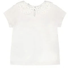 Daisies White T-shirt 7-10