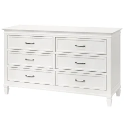 Darlington 6-Drawer Dresser - Warm White