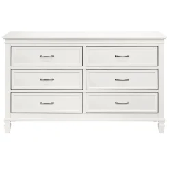 Darlington 6-Drawer Dresser - Warm White