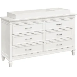 Darlington 6-Drawer Dresser - Warm White