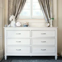Darlington 6-Drawer Dresser - Warm White