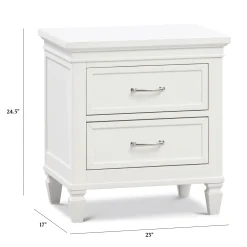 Darlington Nightstand - Warm White
