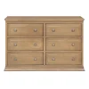 Davinci Signature 6-Drawer Double Dresser - Hazelnut