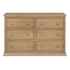 Davinci Signature 6-Drawer Double Dresser - Hazelnut