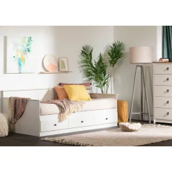 Daybed with Storage - Plenny White Wash