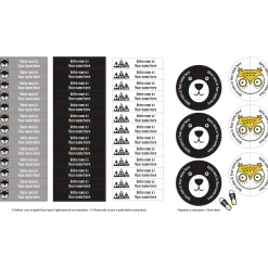 Daycare Name Labels - Scandinavia