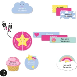 Daycare Name Labels - Unicorn