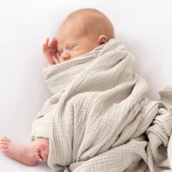 Deluxe Muslin Blanket - Beige