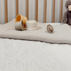 Deluxe Muslin Blanket - Beige