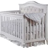 Diamante Convertible Crib - Vintage White