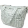 Diaper Bag-sage Strippe