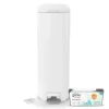 Diaper Genie Patinum Pail - White (18 bags)
