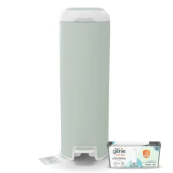 Diaper GeniePlatinum Pail - Sage (18 bags)