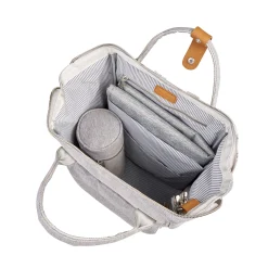 Diapers Backpack Mani - Grey Marl
