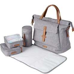 Diapers Bag Erin - Grey