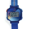 Digital Watch Blue Sound