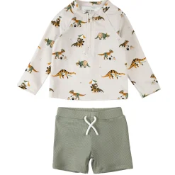Dinos 2 Piece Long Sleeve Swimsuit 6-24m