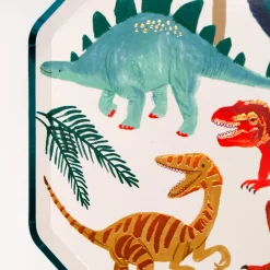 Dinosaur Kingdom Dinner Plates (8)
