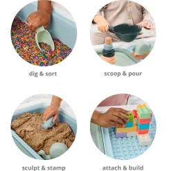 Discoverosity 3-in-1 Toddler Sensory Table