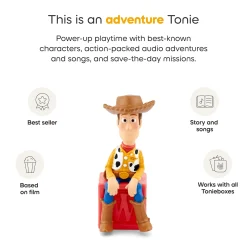 Disney Pixar Toy Story Woody Tonie Figurine (English)