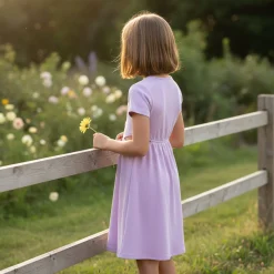 Dolce Vita Lilac Rib Dress7-14