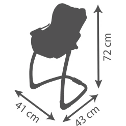 Doll Chair 3 In 1 - Pink