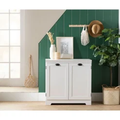 2-Door Storage Cabinet - Farnel Pure White