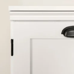 2-Door Storage Cabinet - Farnel Pure White