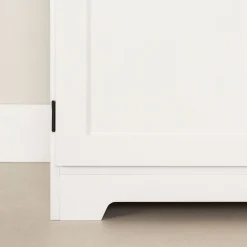 2-Door Storage Cabinet - Farnel Pure White