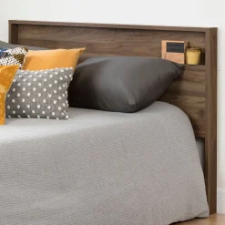 Double / Queen Headboard - Holland Natural Walnut