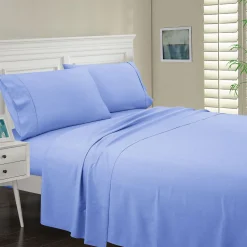 Double Bamboo Sheet Set - Blue
