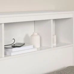 Double Bed and Headboard Set - Fusion Pure White